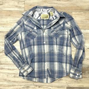 Roper | Snap Button Plaid Shirt